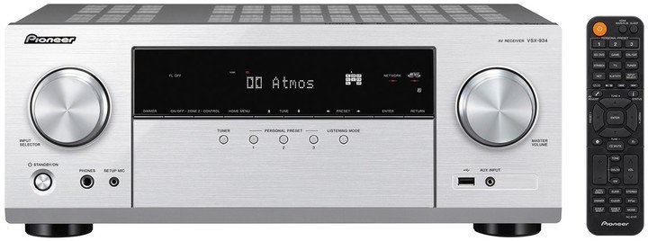 Pioneer VSX-934-S AV přijímač 7.1/ Stříbrný