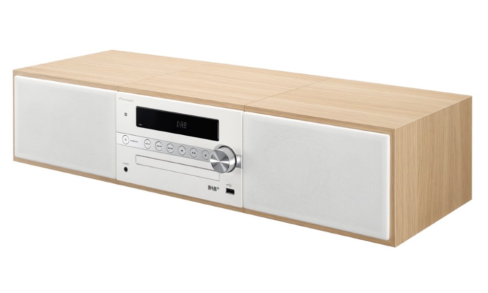 PIONEER X-CM56D-W Mikrosystém/ Bílý