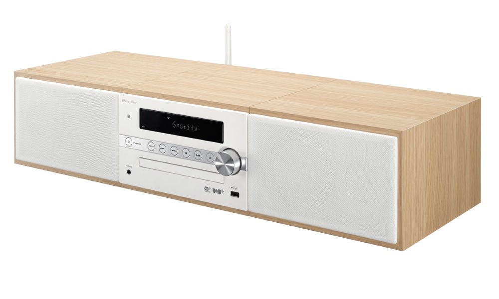 PIONEER X-CM66D-W Mikrosystém/ Bílý