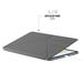 Pipetto puzdro Origami TPU Case pre iPad 10.9" 2022 10th Gen - Grey PIP052-50-V