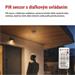 PIR senzor DALI (pohybové čidlo) IP54 biely 8592920157152