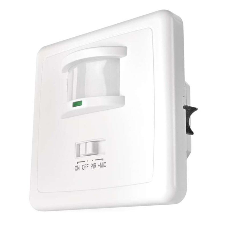 PIR senzor (pohybové čidlo) IP20 1200W, biela 8592920157299