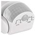 PIR senzor (pohybové čidlo) IP65 1200W, biela 8592920157251