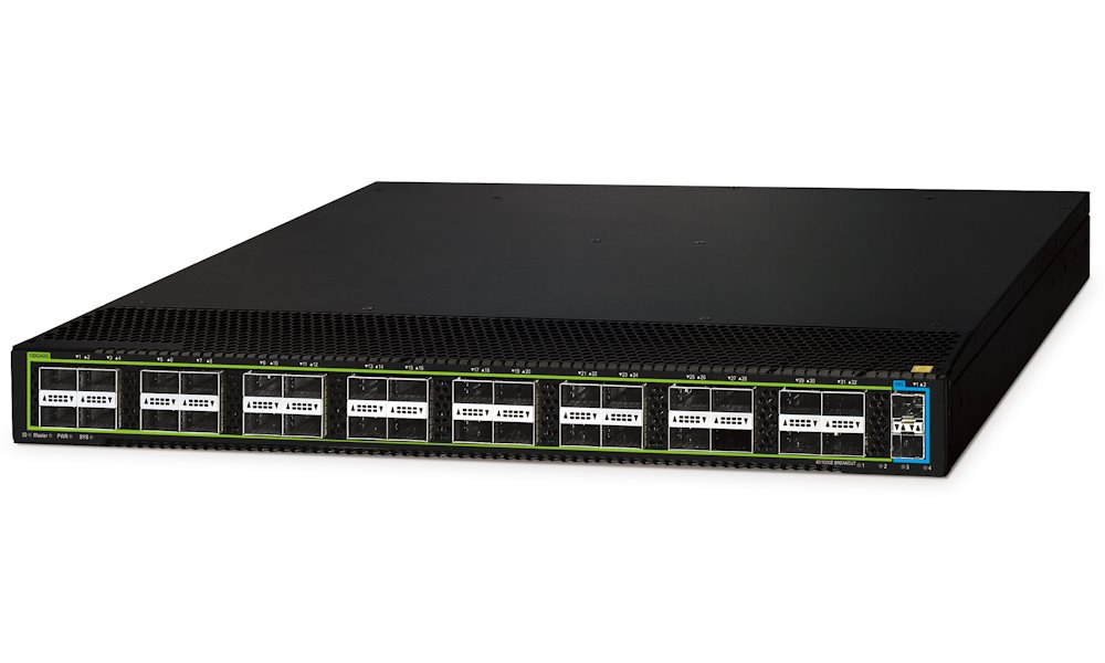 Planet DCS-7342-32C2X Managed Data Center L3 switch, 32x100Gb QSFP28, 2x10Gb SFP+, VXLAN, MLAG, Redundant power