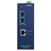 Planet IXT-900-2X1PD průmyslový konvertor 1x 10G Base-T PoE PD / 2x SFP+ 10GBase-X, IP40,-40~75°C, dual power, SNMP