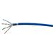 PLANET kabel SFTP, drát, Cat 6A, 4p, 500MHz, LS0H, stíněný každý pár, Planet Elite, modrý, Dca KAB-SFTP6A--LSOH-BLUE-80m