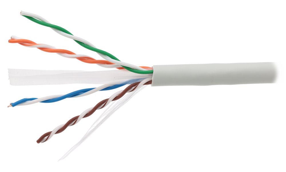 PLANET kabel UTP, lanko, 4pár, Cat 6, LS0H, ELITE, Dca, balení 305m KAB-UTP CAT6-LS0H-STR