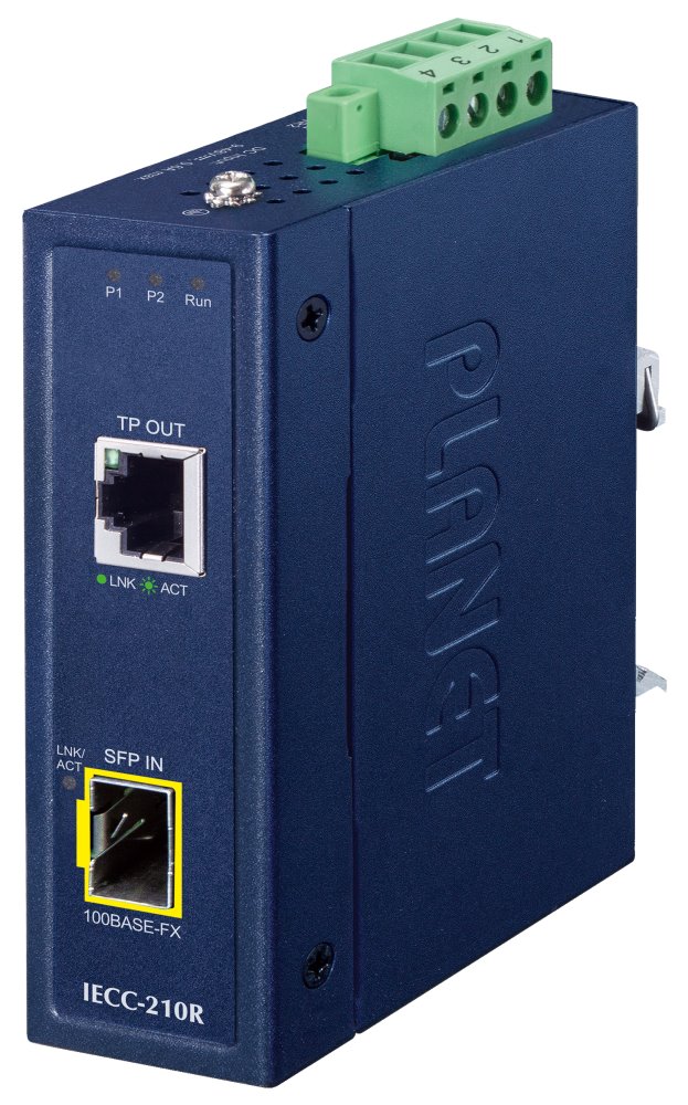 Planet Průmyslový EtherCAT konvertor RJ45/SFP, RX IECC-210R