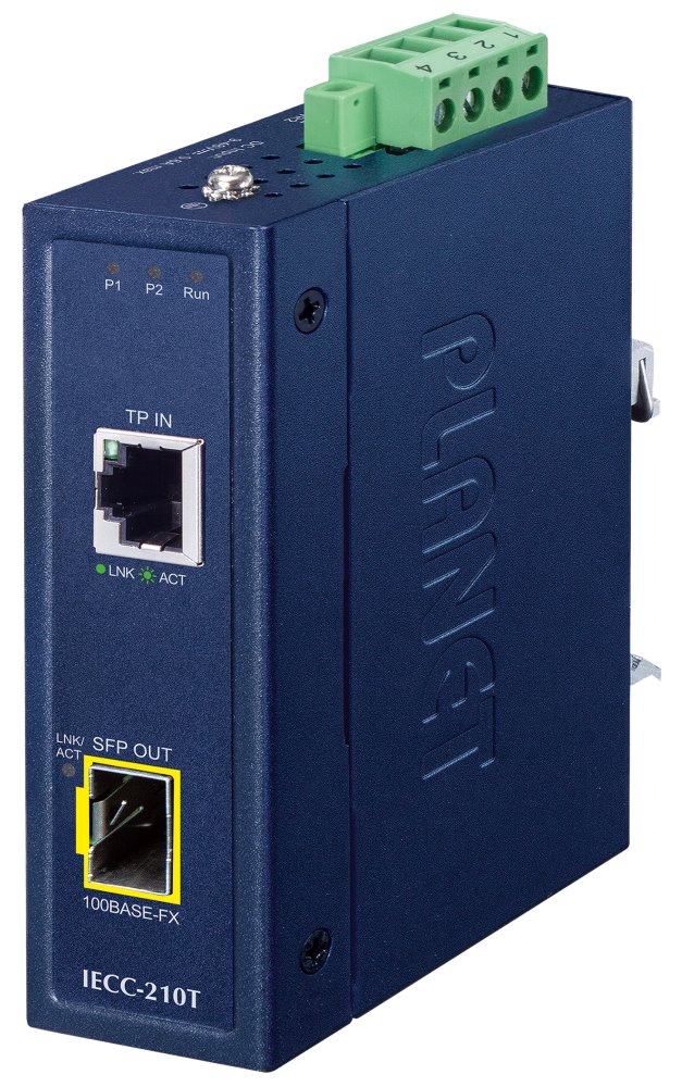 Planet Průmyslový EtherCAT konvertor RJ45/SFP, TX IECC-210T