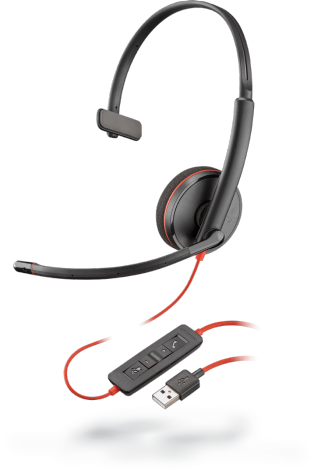 Plantronics BLACKWIRE C3210 headset Mono, USB-A 209744-201
