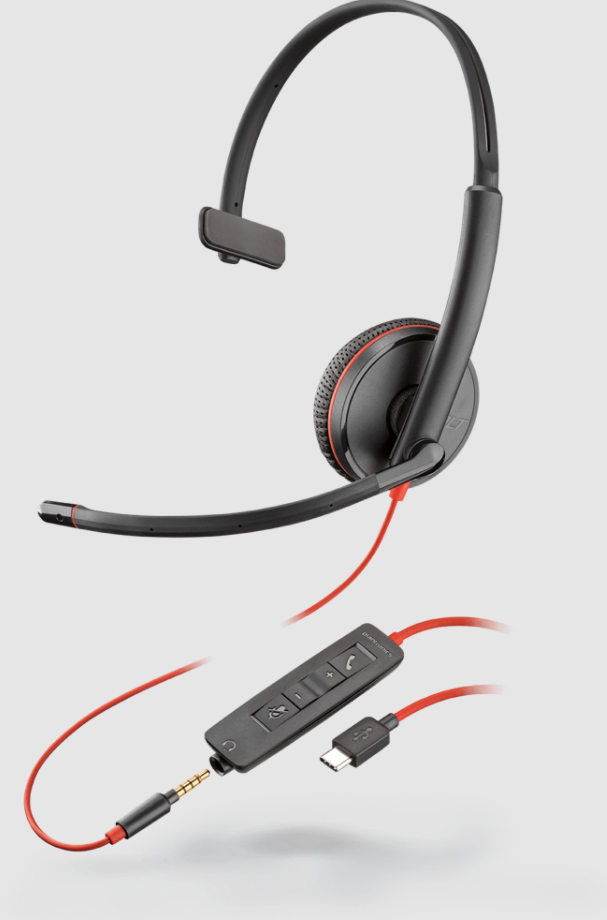 Plantronics BLACKWIRE C3215, USB-C, Mono 209750-201
