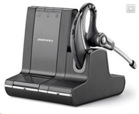 Plantronics SAVI W730/A-M, DECT bezdrôtová náhlavná súprava na jedno ucho s háčikom 84002-12