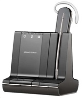 Plantronics SAVI W740/A-M, DECT bezdrôtová náhlavná súprava na jedno ucho s háčikom alebo sponou 84001-12