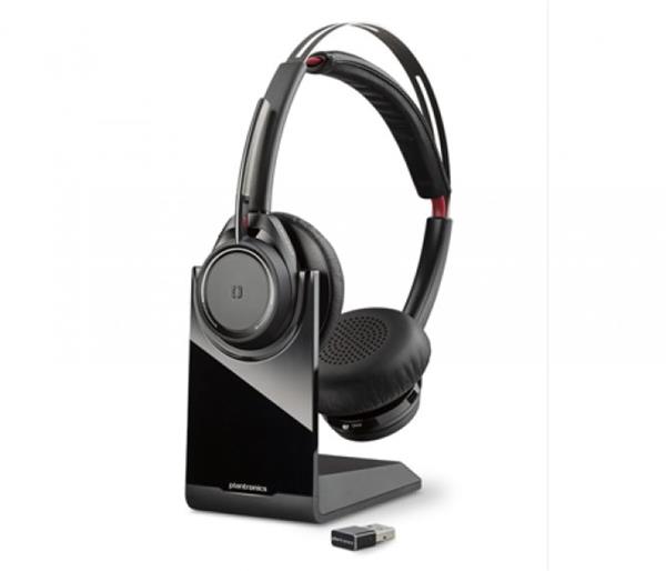 Plantronics VOYAGER FOCUS UC (B825) náhlavná súprava na obe uši s dobíjacou stanicou 202652-01