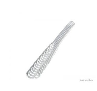 Plastové hřbety GBC CLICK, 3:1, 8 mm, čiré 387302E