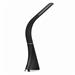 Platinet PDLU3B stolní LED lampa stmívatelná, flexibilní rameno, hodiny, černá PLADLU3B