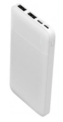 PLATINET POWER BANK 10000mAh Polymer ABS Texture Black PMPB10W705W