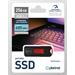 PLATINET přenosný SSD disk USB 3.2 R/W UP TO 400MB/s 256GB černá PMFPPD256+