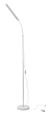 PLATINET stojací lampa SIGNUS 10W 84 LED 500 lumenů, bílá PFL22W