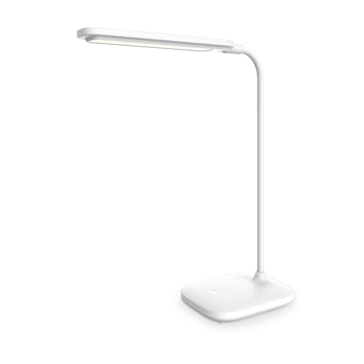 Platinet stolní LED lampa 5W stmívatelná, dotykové ovládání, integrovaná baterie 2400mAh, bílá PLADLL6728BL