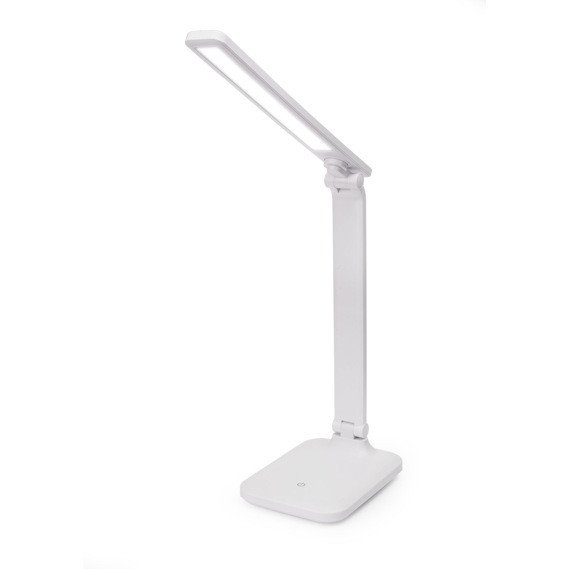 Platinet stolní LED lampa Remus 5W stmívatelná, dotykové ovládání, USB port, bílá PLADLL194BL