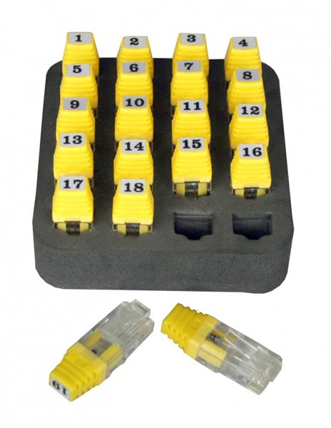 PLATINUM TOOLS Identifikátory RJ45 k testeru ID #1-20 TRK220