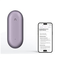 PLAUD Note Pin Purple - AI hlasový záznamník (2025) NotePin Sunset Purple (25)