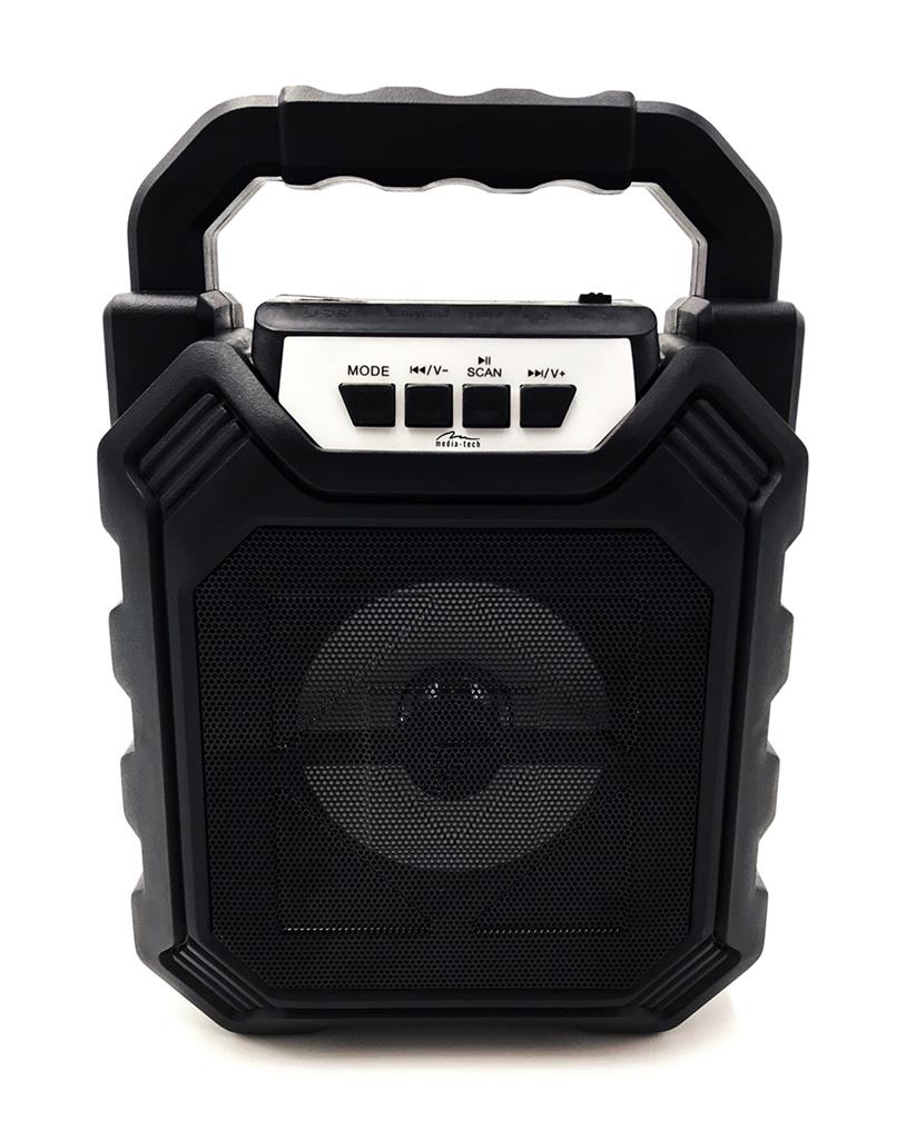 PLAYBOX SHAKE BT - ELEVATED SHAKE-PROOF BLUETOOTH SPEAKER with FM RADIO & MP3 MT3164