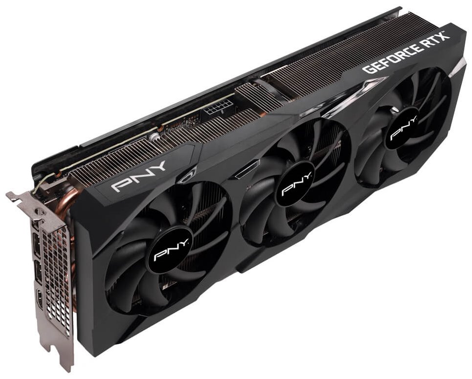 PNY GeForce RTX 3070 Ti 8GB VERTO Triple Fan / 8GB GDDR6X / PCI-E / 3x DP / HDMI VCG3070T8TFBPB1