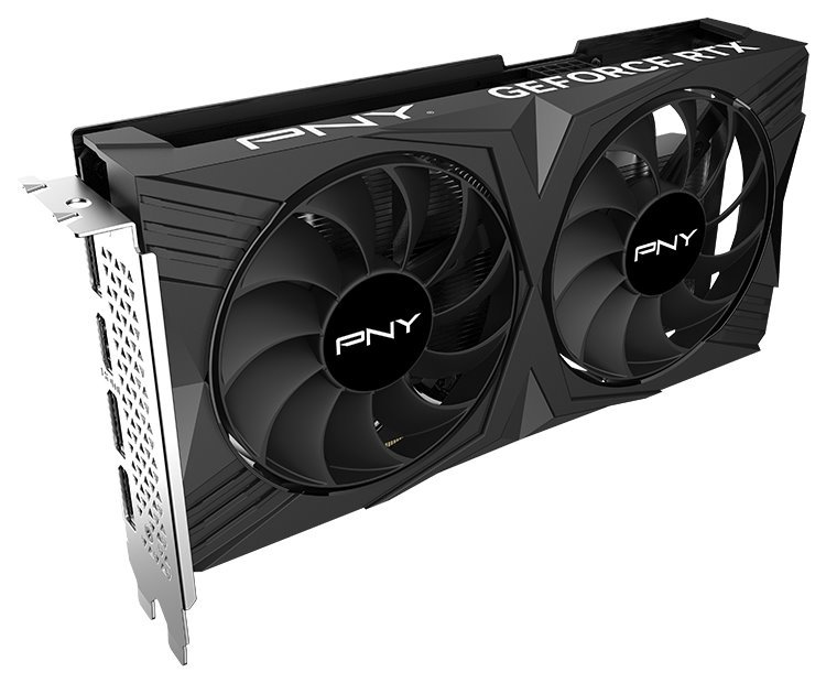 PNY GeForce RTX 4060 8GB VERTO Dual Fan / 8GB GDDR6 / PCI-E / 3x DP / HDMI VCG40608DFXPB1