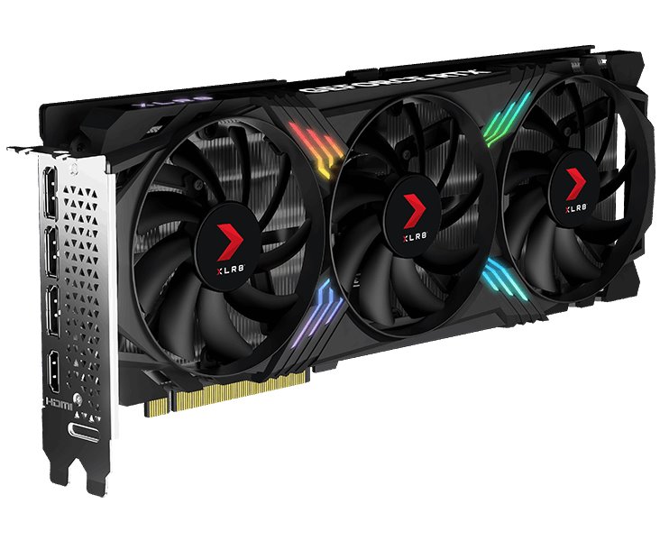 PNY GeForce RTX 4060 Ti 8GB XLR8 Gaming VERTO EPIC-X RGB Triple Fan / 8GB GDDR6 / PCI-E / 3x DP / HDMI VCG4060T8TFXXPB1
