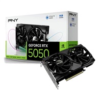 PNY VGA NVIDIA GeForce RTX 5050 8GB Dual Fan, RTX 5050, 8GB GDDR6, 3xDP, 1xHDMI VCG50508DFXPB1