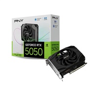PNY VGA NVIDIA GeForce RTX 5050 Single Fan 8GB, RTX 5050, 8GB GDDR6, 3xDP, 1xHDMI VCG50508SFXPB1