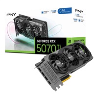 PNY VGA Nvidia GeForce RTX 5070 Ti 16GB OC Triple Fan DLSS 4, RTX 5070 Ti OC, 16GB GDDR7, 3x DP, 1x H VCG5070T16TFXPB1-O
