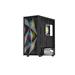 Počítačová skříň Genesis DIAXID 605 ARGB. MIDI. USB-C. černá/Midi Tower/Transpar./Černá NPC-2172
