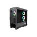 Počítačová skříň Genesis IRID 503 ARGB MICRO (USB 3.0), 4x 120m ventilátory ARGB ovládané z MB Z29316 NPC-1559