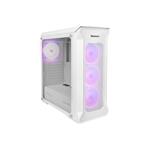 Počítačová skříň Genesis IRID 505 ARGB WHITE MIDI TOWER (USB 3.0), 4x 120mm ventilátory NPC-1872