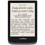 POCKETBOOK e-book reader 632 Touch HD 3/ 16GB/ 6"/ Wi-Fi/ micro USB/ čeština/ Metallic Grey PB632-J-WW