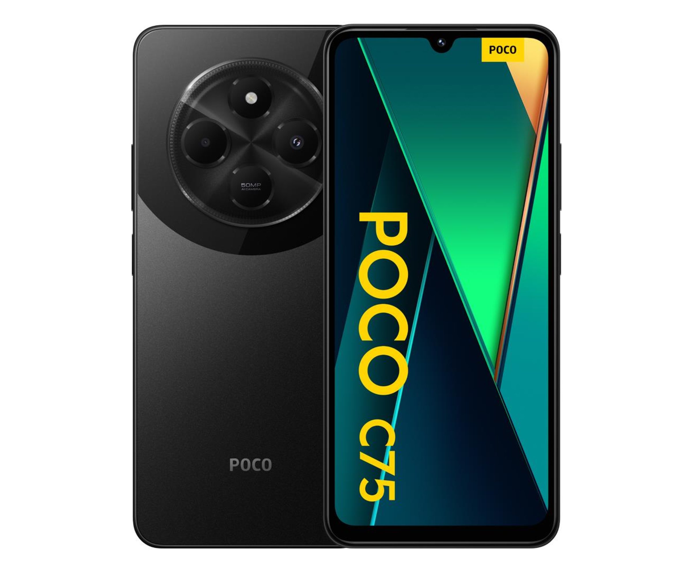 POCO C75 6.88"HD+ 8/256GB Helio G81-Ultra 50/13Mpx 5160mAh Black 6941812706275