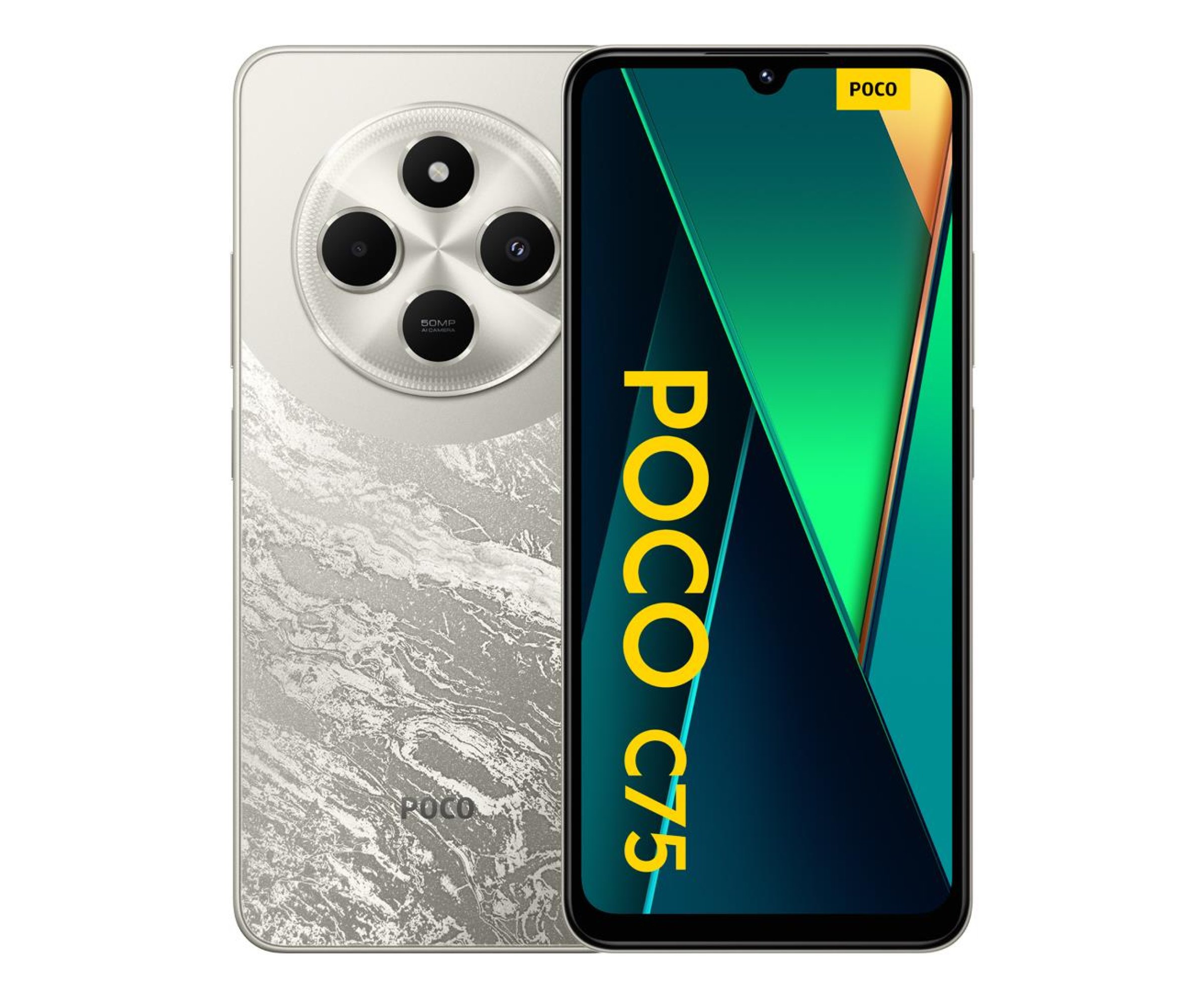 POCO C75 6.88"HD+ 8/256GB Helio G81-Ultra 50/13Mpx 5160mAh Gold 6941812710500