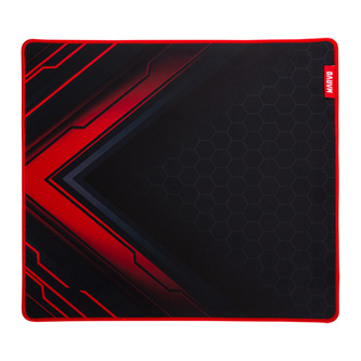Podložka pod myš, Blaze M, herná, čierno-červená, 350 x 300 x 3 mm, Marvo
