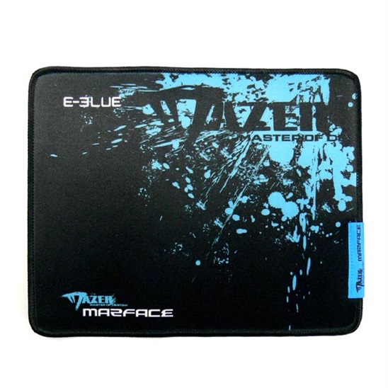 Podložka pod myš, Mazer Marface L, herná, čierno-modrá, 44.5x35.5, E-Blue EMP004-L