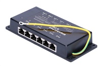 POE injektor panel pasivní, gigabitový - 6 portů, stíněný INJ-PAN6-GB