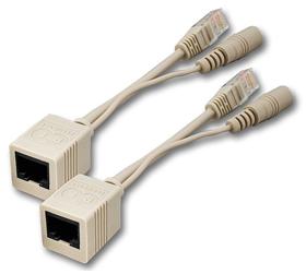 PoE pasivní - sada kabelů (injector a splitter) 360A090