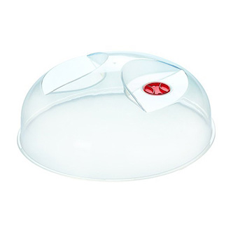 Poklop do mikrovlnky 30cm, číry, plast, PROhome
