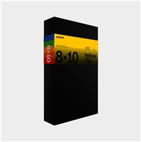 Polaroid DuoChrome film for 8x10 Black & Yellow edition 6287