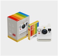 Polaroid Now Gen 3 Pebble White bundle with Color Film (8 photos) 6573
