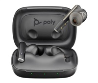 Poly bluetooth headset Voyager Free 60 MS Teams, BT700 USB-A adaptér, nabíjecí pouzdro, černá 7Y8L7AA