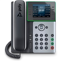 Poly Edge E300 IP Phone and PoE-enabled 82M92AA
