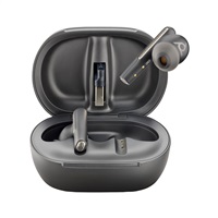 Poly Voyager Free 60+ UC Black Touchscreen Charge Case for BT700 USB-C Adapter 8L586AA